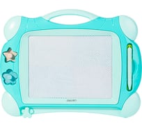 Магнитная доска для рисования DELI 50302BLUE прямоугольная, 32.5x25.4 см, синяя 1901118