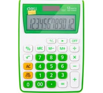 Калькулятор настольный DELI зеленый, 12-разрядный E1122/GRN E1122-GN
