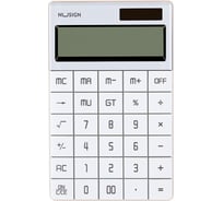 Калькулятор настольный DELI Nusign, белый, 12-разрядный ENS041WHITE ENS041-white