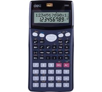 Научный калькулятор DELI E1705 черный, 10+2-разрядный 1460089