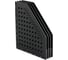 Вертикальный лоток DELI 79003Black 3 отделения, складной, A5, 200x150x180 мм, черный, пластик 1549488 4
