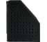 Вертикальный лоток DELI 79003Black 3 отделения, складной, A5, 200x150x180 мм, черный, пластик 1549488 5