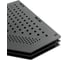 Вертикальный лоток DELI 79003Black 3 отделения, складной, A5, 200x150x180 мм, черный, пластик 1549488 6