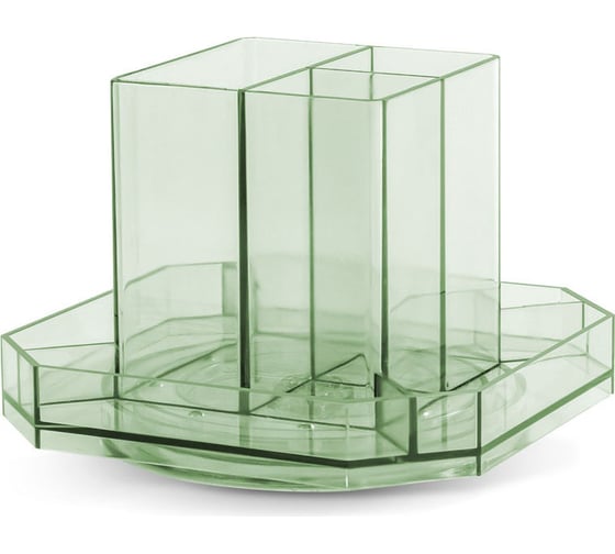 Настольный органайзер DELI 8942GREEN 140x140x98 мм, зеленый, пластик 1835479