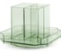 Настольный органайзер DELI 8942GREEN 140x140x98 мм, зеленый, пластик 1835479 1
