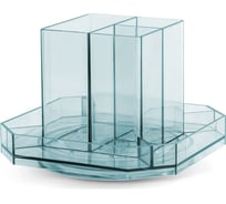 Настольный органайзер DELI 8942BLUE 140x140x98 мм, синий, пластик 1835481
