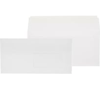 Конверт Attache Economy Е65, стрип, прозрачное окно, 110x220, 1000 штук 1673896