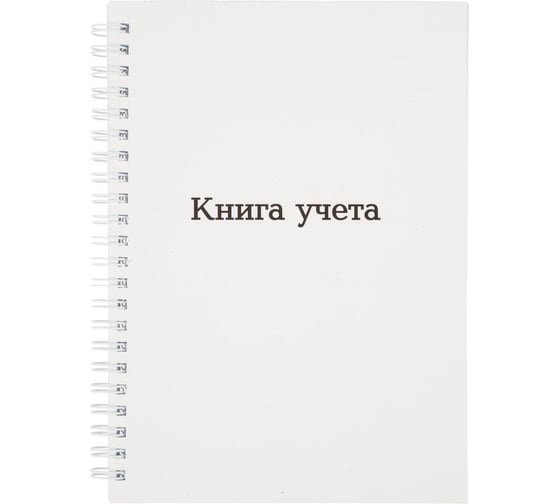Книга учета Attache а5, 96 л, клетка, офсет, картон мелованный, спираль 1805250