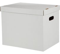 Архивный короб для хранения Attache 390x320x290, белый, усиленное дно, 3 шт в упаковке ккд-1 1761616