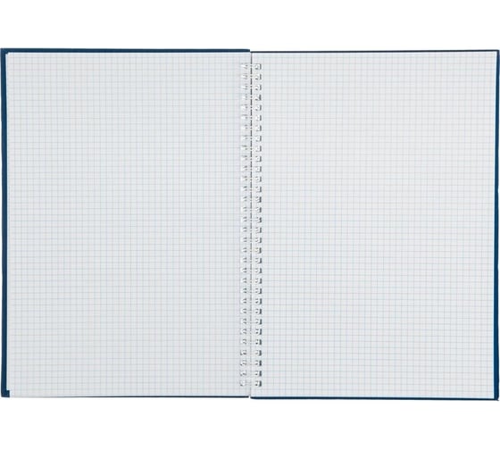 Книга учета Attache а4, 96 л, клетка, офсет, 7бц, спираль 1805248