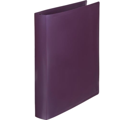 Папка на 4х кольцах Attache Metallics А4, 800 мкм, 40 мм, D кольца 25 мм, сиреневый 1688136