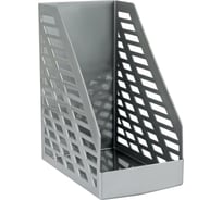 Лоток для бумаг Стамм вертикальный xxl, серый, ширина 160мм ЛТВ-30552