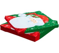 Салфетки Дон Баллон добрый дед мороз, 33x33 см, 20 шт. 37524