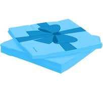 Салфетки Дон Баллон синий бант, голубой, 33x33 см, 20 шт. 6015044