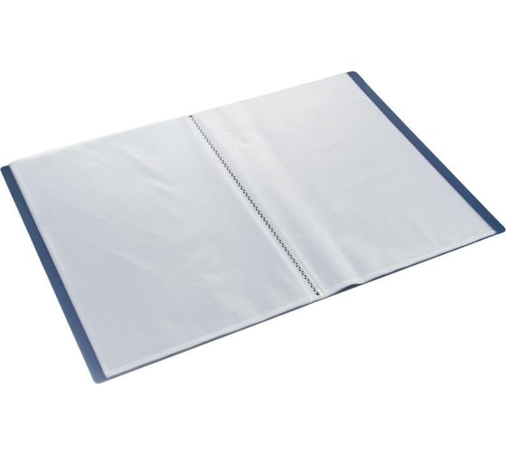 файловая папка Attache Metallics 40 файлов, А4, 800 мкм, этикетка, синий 1688147