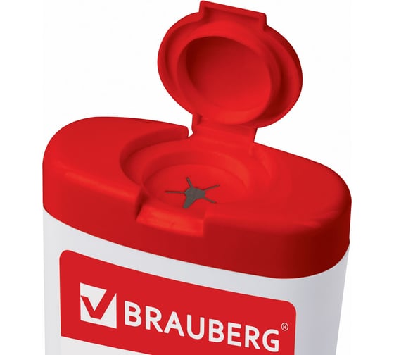 Чистящие салфетки для ноутбуков и оптических поверхностей BRAUBERG 512810