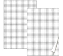 Блокноты для флипчарта, комплект 5 шт., 20 л., клетка, 67,5х98 см, 80 г/м2, BRAUBERG 124097