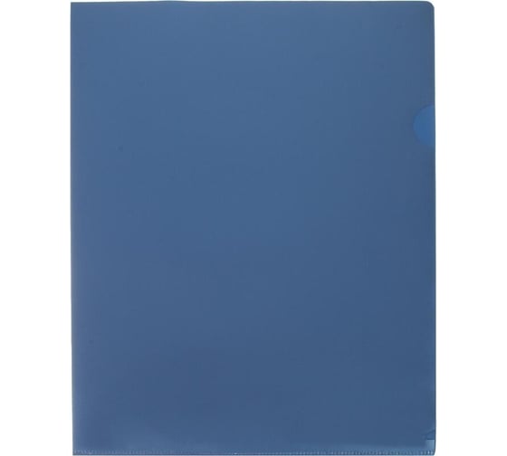 Папка уголок Attache Metallics А4, 200 мкм, 4 штуки, сиреневый, зеленый, серый, синий 1688155