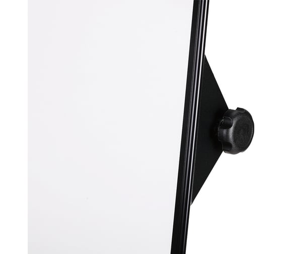 Флипчарт DELI EV130 лак, 75x106.7 см, на роликах, белый/черный 1887014
