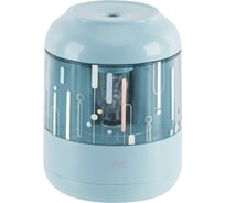 Электрическая точилка для карандашей DELI EH508-BL 1 отверстие, пластик, синяя 1835502