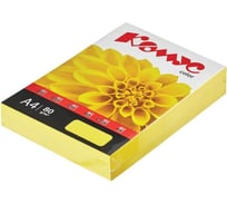 Цветная бумага Комус color лимон интенсив, 80 г, а4, 500 л 619917