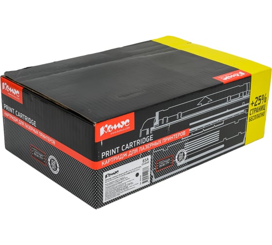 Лазерный картридж Комус ТМ 85a ce285af черный, для hp lj p1102, 2 штук, 4000 страниц 959744