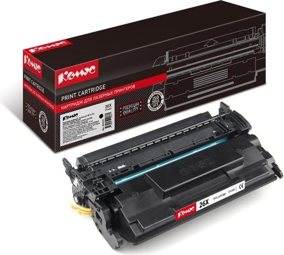 Лазерный картридж Комус ТМ 26x cf226x черный, для hp lj pro mfp m426fdw 855970 1