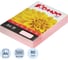 Бумага цветная Комус Color (розовая пастель), 80г, А4, 500 л. 619932 1