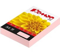Цветная бумага Комус color роза пастель, 80 г, а4, 500 л 619935