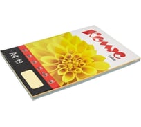 Цветная бумага Комус color микс пастель 5 цветов: желтый, розовый, синий, зеленый, фиолетовый, 80 г, а4, 100 л 658907