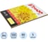 Бумага цветная Комус Color (микс интенсив 5цв: л,к,ш,з,г),80г,А4,100 л 658908 1