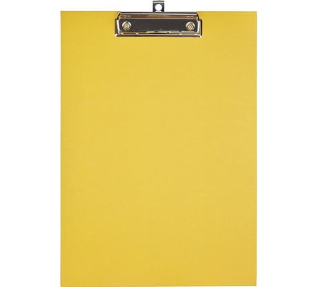 Папка-планшет для бумаг Комус a4, кибер желтый 956241