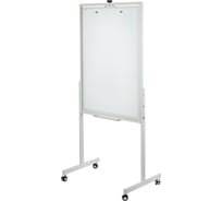 Флипчарт Комус магнитно-маркерный, пробковый, 70x100, двусторонний, на роликах 1023833