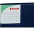 Файловая папка Комус 20 файлов, шелк, синяя 328009 4