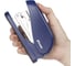 Степлер Комус light-force half strip n246, до 25 листов, энергосберегающий, синий 162716 6