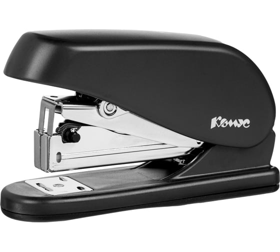 Степлер Комус light-force half strip n246, до 25 листов, черный 162715 1