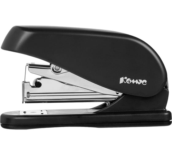Степлер Комус light-force half strip n246, до 25 листов, черный 162715