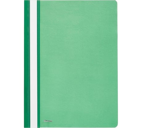 Пластиковый скоросшиватель Комус А4, зеленый 1810 164394