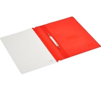 Пластиковый скоросшиватель Комус А4, красный 1810 164395