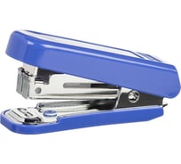 Степлер-мини Комус n10 до 16 листов, синий, антистеп 162720
