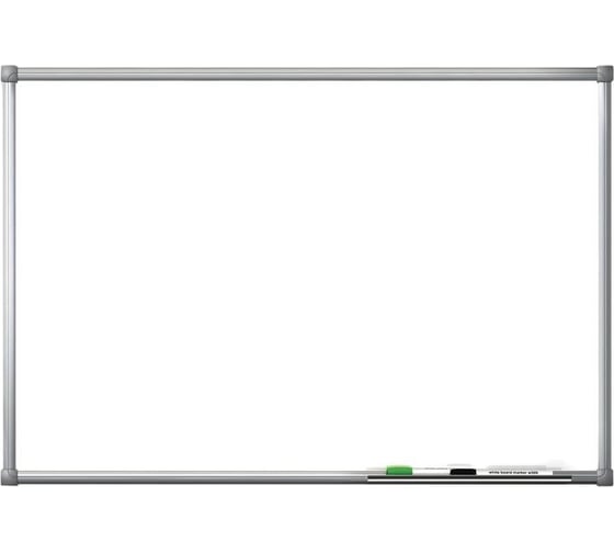 Магнитно-маркерная доска Комус premium 120x240, лаковая, алюминиевая рама 902143 1