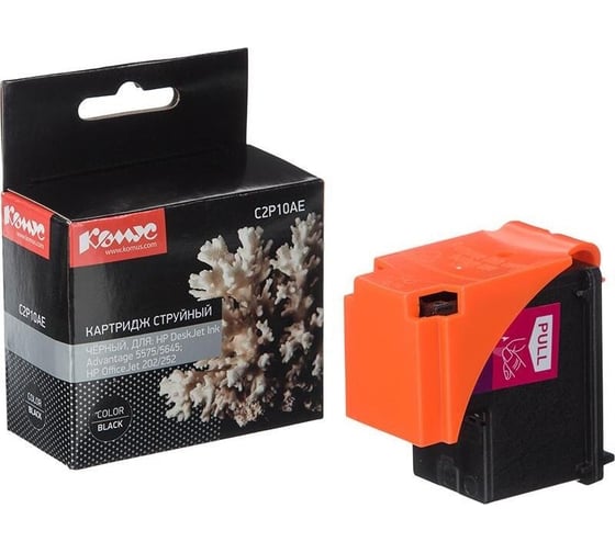 Струйный картридж Комус 651 c2p10ae черный, для dj 55755645 1613695 1