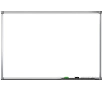Магнитно-маркерная доска Комус premium 100x220, лаковая, алюминиевая рама 902141