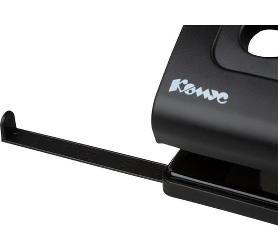 Дырокол Комус prima 6345 черный, до 30 л 390557