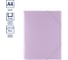 Папка Expert Complete на резинке 5 шт A4 Trend Pastel 600 мкм 35 мм диагональ ванильный 694861 4