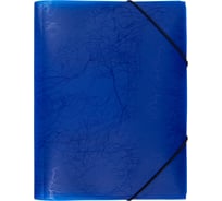 Папка Expert Complete на резинке 5 шт A4 Premier 600 мкм 35 мм волокно синий new 695984