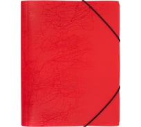 Папка Expert Complete на резинке 5 шт A4 Premier 600 мкм 35 мм волокно красный new 695986