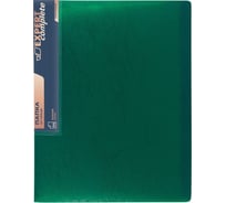 Папка Expert Complete на 4 О-кольцах A4 700 мкм Premier 25 мм волокно d - 17 мм зеленый new 4 шт 709195