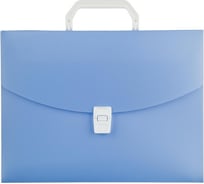 Папка-портфель Attache Selection Breeze А4, 1 отделение, пластик, 700 мкм, тиснение кожа 1688133
