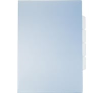 Папка-уголок Attache Selection Breezee, А4, 200 мкм, 3 отделения, глянец, 5 шт. 1688124